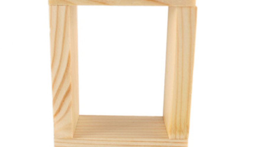 The shape of the finished frame (not to scale) The shape of the finished frame (not to scale)