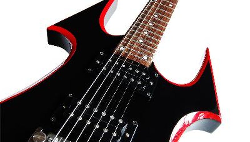 Heavy metal guitar Heavy metal guitar