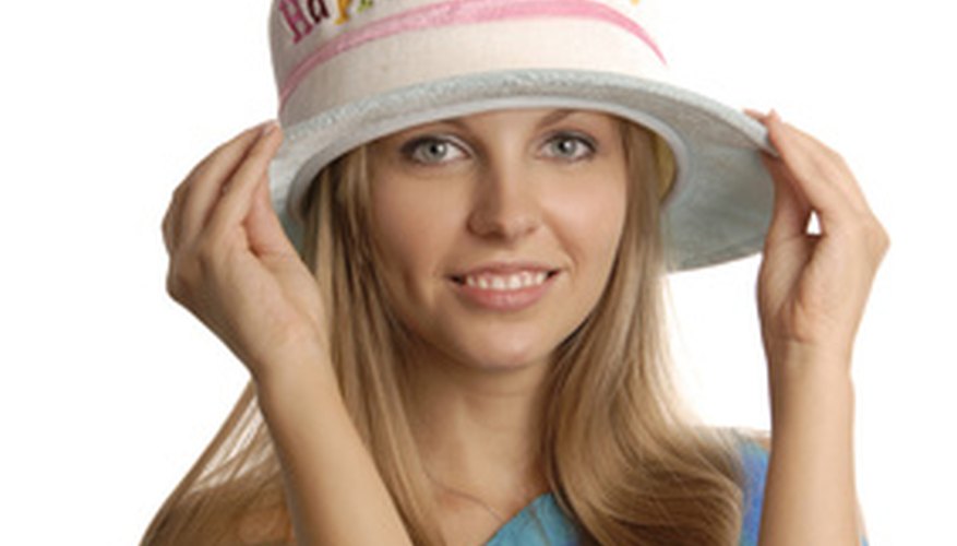 Although you can buy crazy hats, it is more fun to create your own. Although you can buy crazy hats, it is more fun to create your own.