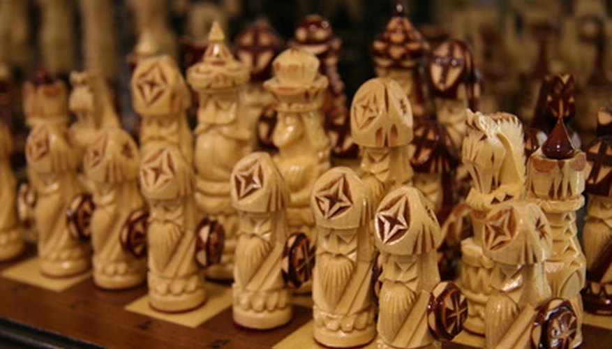 There is no need to spend money on a real chess set when you can make your own for free. There is no need to spend money on a real chess set when you can make your own for free.