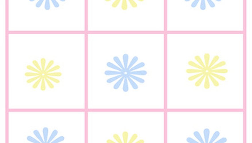 Machine quilting is perfect for a nine patch quilt. Machine quilting is perfect for a nine patch quilt.