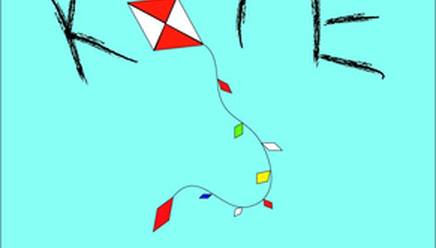 A kite can liven up a kid's day. A kite can liven up a kid's day.
