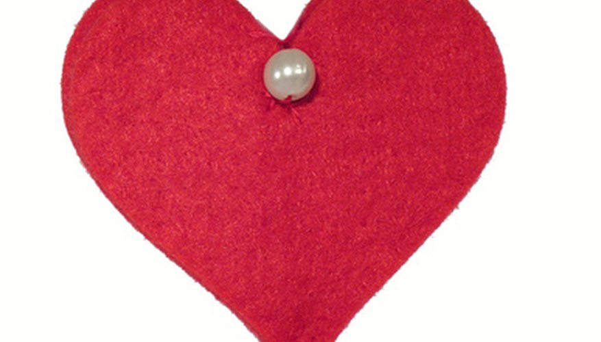 Felt can be cut into shapes to make wall hangings for kids. Felt can be cut into shapes to make wall hangings for kids.