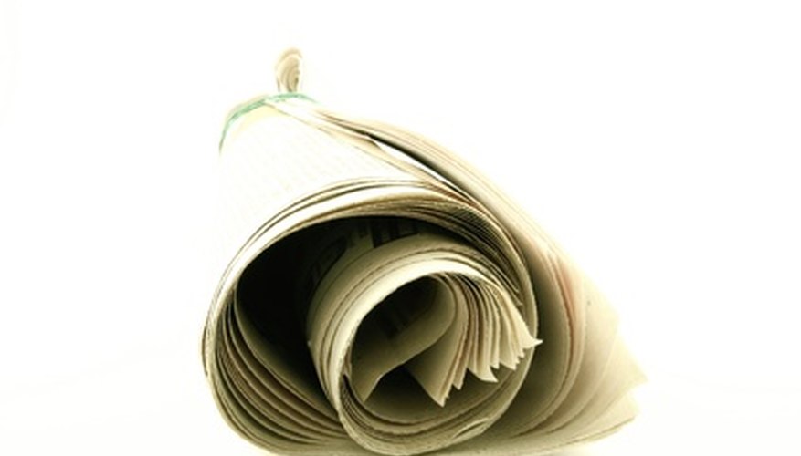 Spin your own yarn from recycled newspapers. Spin your own yarn from recycled newspapers.
