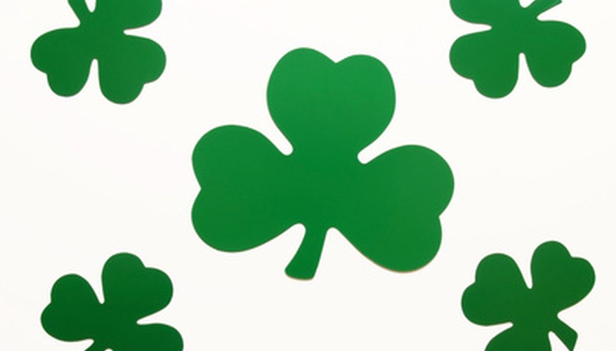 Shamrocks are a symbol of Ireland. Shamrocks are a symbol of Ireland.