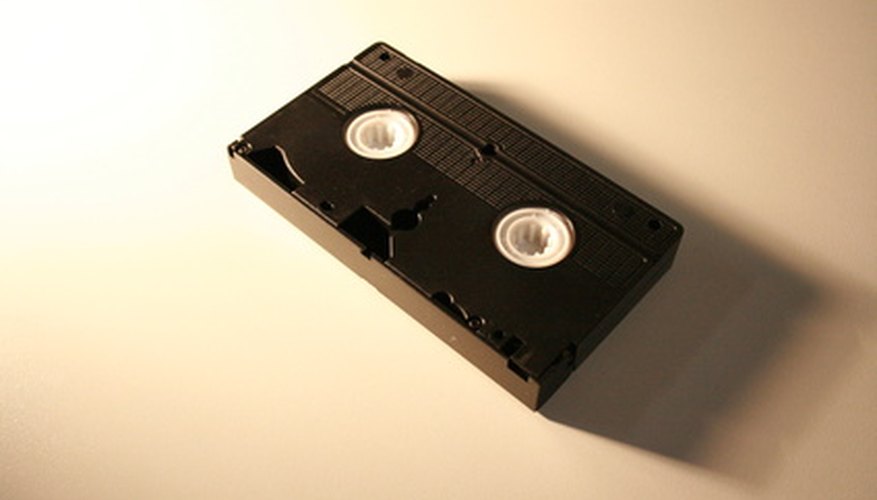 Override the protection on a VHS tape in a few steps. Override the protection on a VHS tape in a few steps.