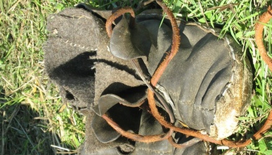 Leather boots are a Native American tradition. Leather boots are a Native American tradition.