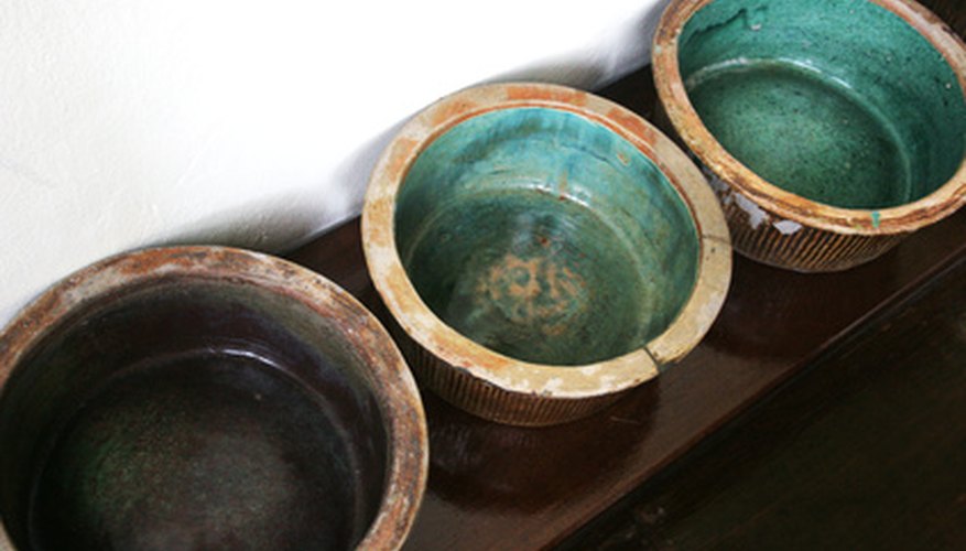 Clear glass melted thickly on ceramic often has a blue-green hue Clear glass melted thickly on ceramic often has a blue-green hue