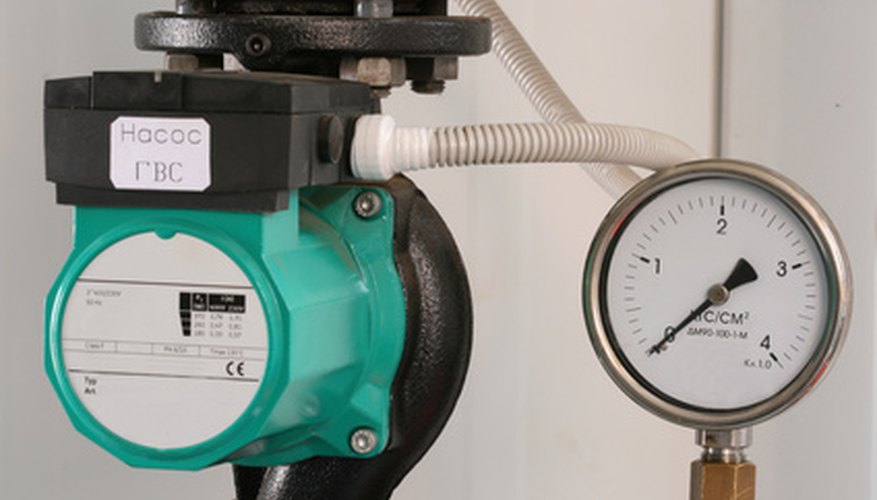 The horsepower of a pump or turbine can be calculated by knowing the flow rate of the system and the total head the system can exert. The horsepower of a pump or turbine can be calculated by knowing the flow rate of the system and the total head the system can exert.