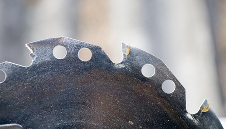 Circular saws can cut aluminum with the right blade. Circular saws can cut aluminum with the right blade.