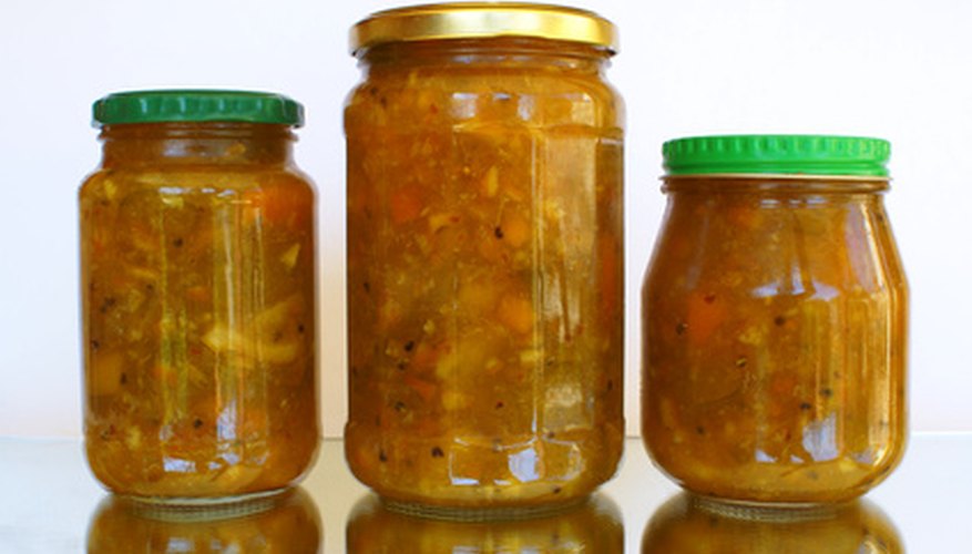 Jars such as these use a screw to ensure a tight seal on their large openings. Jars such as these use a screw to ensure a tight seal on their large openings.