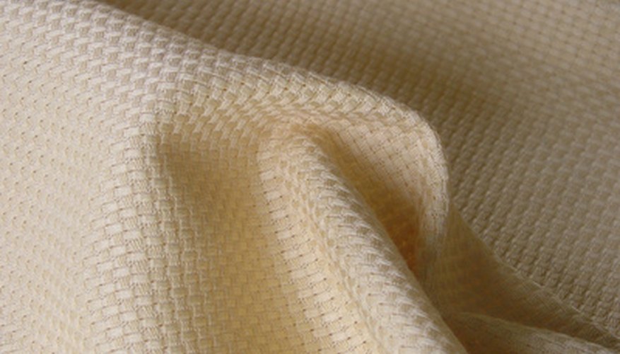 A soft, light colored cloth A soft, light colored cloth