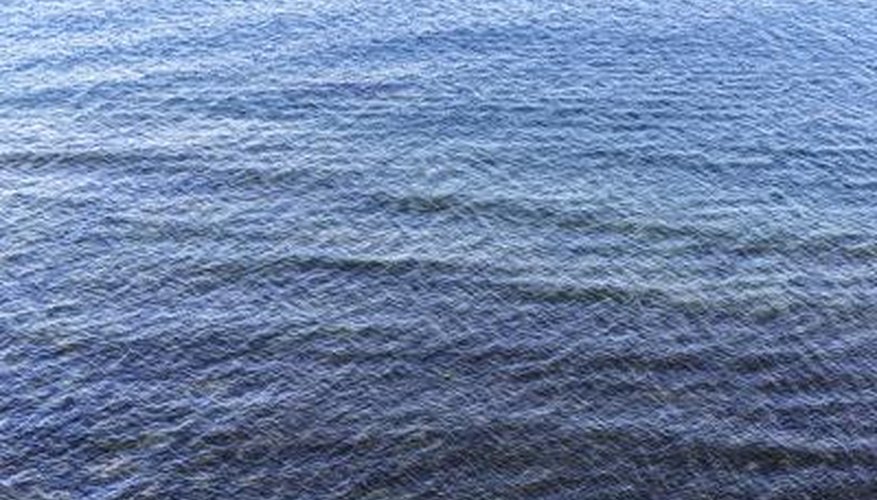 Most of the earth's surface is water. Most of the earth's surface is water.
