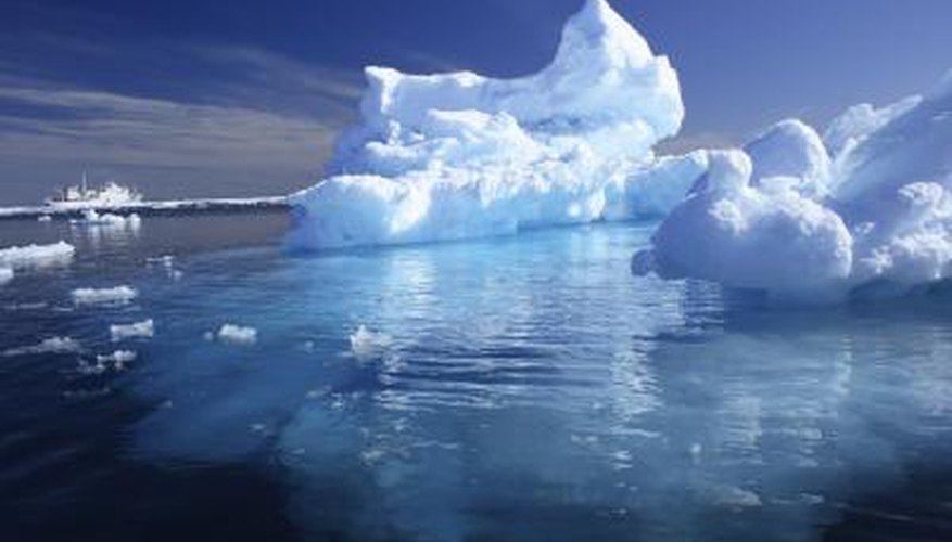 Sea ice. Sea ice.