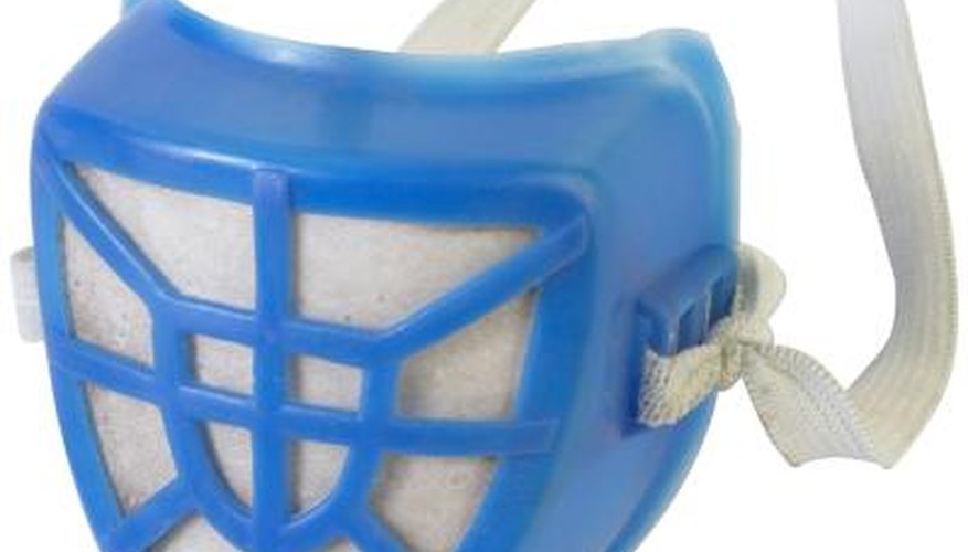 Wear a chemical filter mask when using toxic substances. Wear a chemical filter mask when using toxic substances.