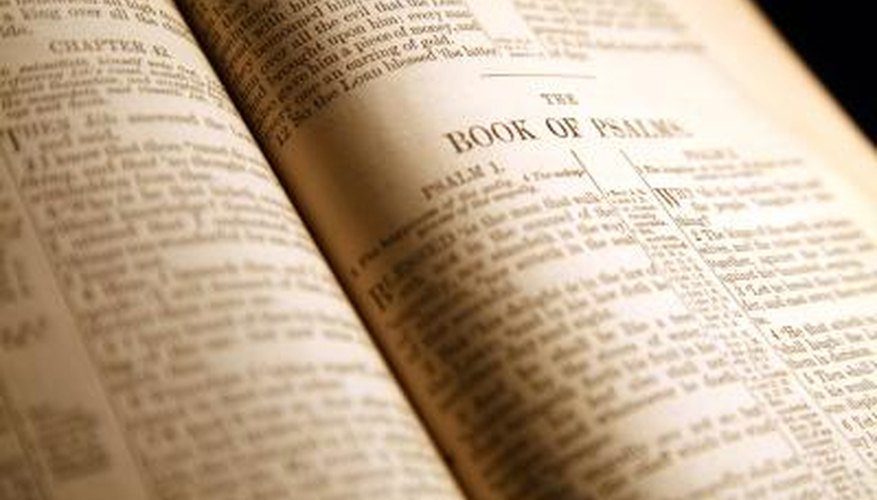 Open Bible. Open Bible.