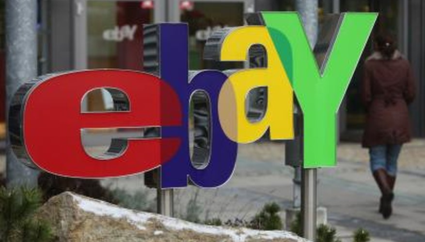 Ebay sign. Ebay sign.
