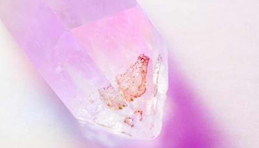 Squirt mineral oil on your crystal Squirt mineral oil on your crystal
