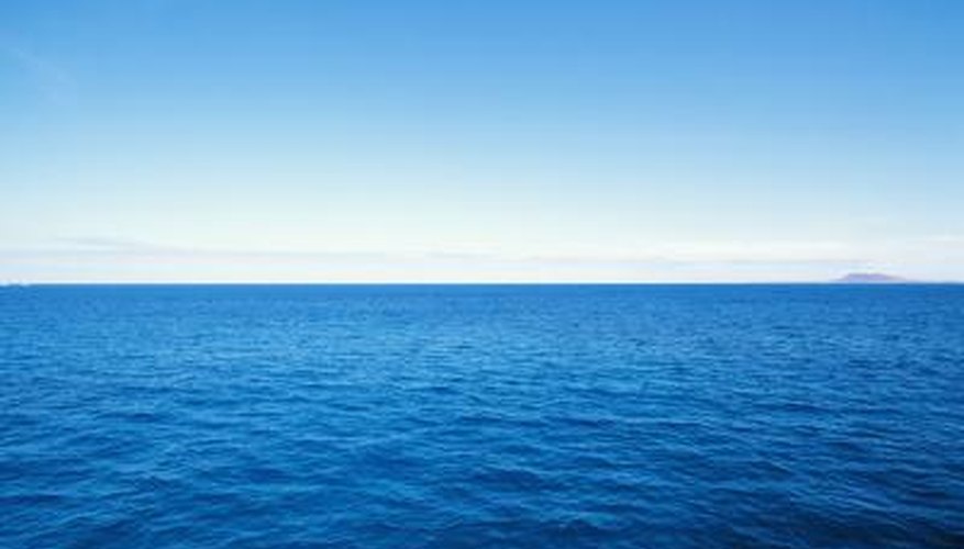 Sunlight shining over ocean. Sunlight shining over ocean.