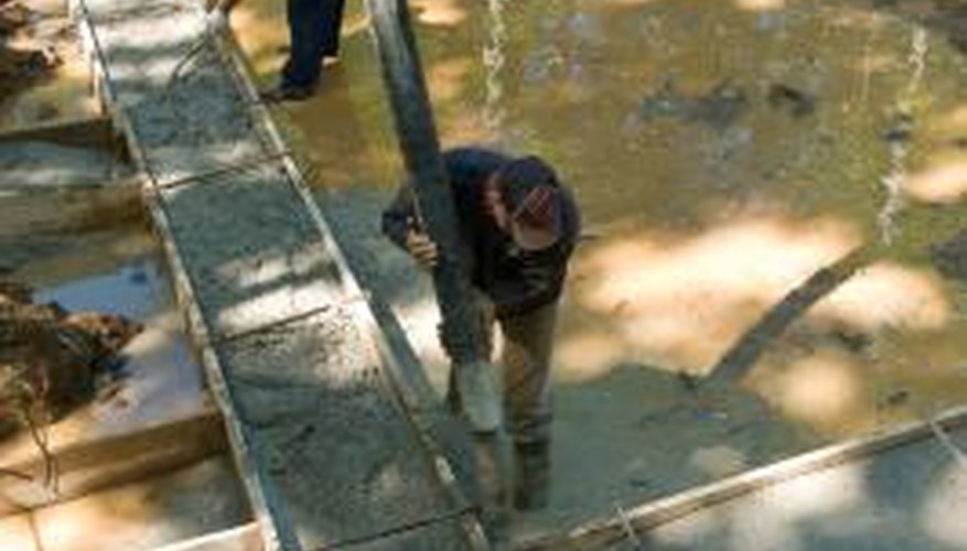 The dirt trenches will be the forms for your footings. The dirt trenches will be the forms for your footings.