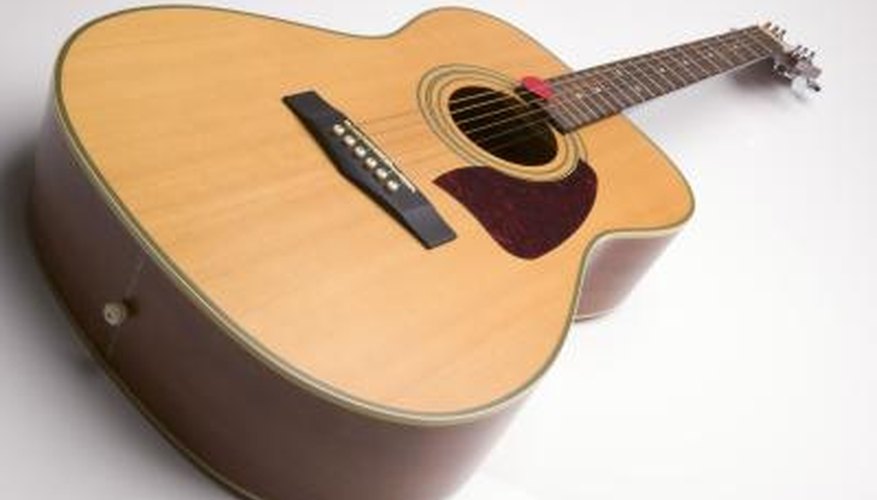 Acoustic guitar. Acoustic guitar.