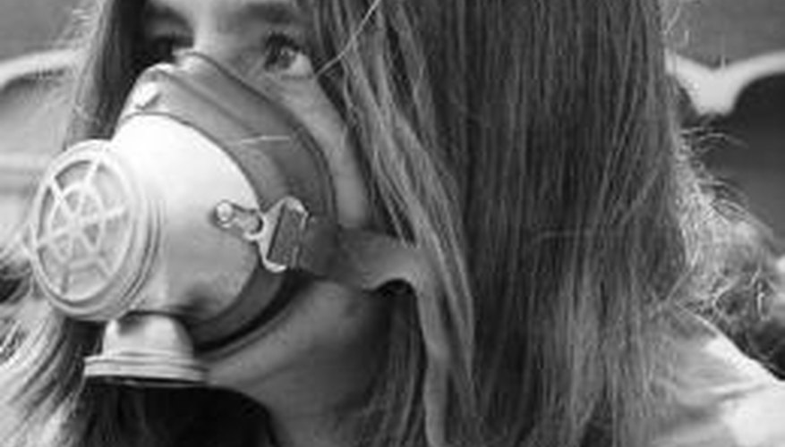 some attendees wore gas masks some attendees wore gas masks