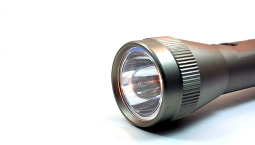 Flashlight tag is a great game to play outside at night. Flashlight tag is a great game to play outside at night.