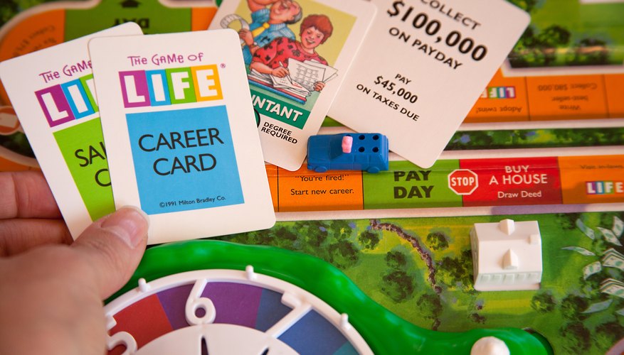 the game of life cards