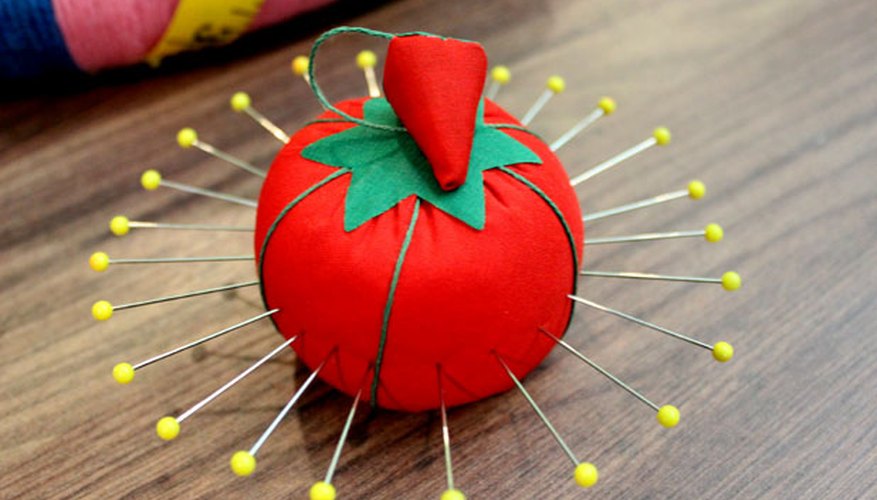 Make a pin cushion starburst Make a pin cushion starburst
