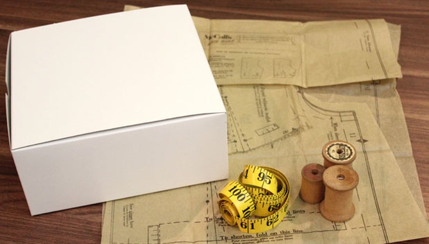 Photo Credit: Jonathan Fong Sewing-inspired gift wrapping