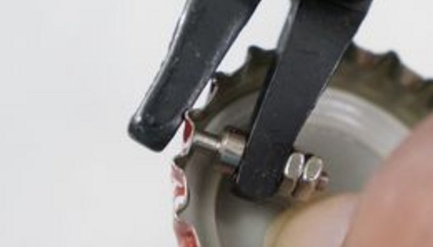 Protect the attachment hole with masking tape. Protect the attachment hole with masking tape.