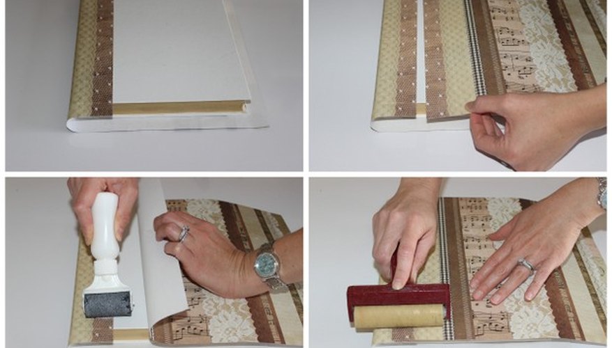 Make sure you have enough paper of the same design. Make sure you have enough paper of the same design.