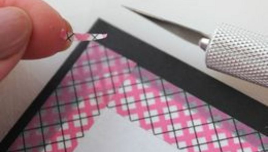 Trim the excess. Trim the excess.