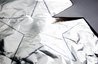 Outline the star on the foil.