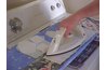 Applying the HeatnBond paper side up.