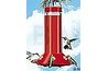 Vertical Hummingbird Feeder..