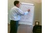 Dress professionally to present your idea, and make sure the point of charts or graphs is very clear so that they are not a distraction.