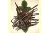 Vanilla beans can flavor a dish just by their proximity, but generally are not actually baked into a recipe.