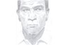 The finished portrait of Tommy Lee Jones.