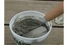Mixing concrete patch