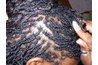 A woman with Sisterlocks