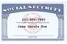 Social Security card; photo by Social Security Administration/Wikimedia Commons