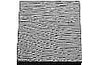 Wood textured concrete stepping stone