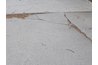 Cracks and lifting in the cement