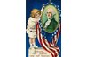 Reprint of a George Washington quilting block