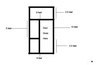 This is what the wall panel will look like on the side where you'll install the door.
