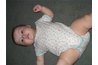Baby Mya is safe on naturally cleaned carpet.