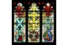 Biblical Stained Glass Window