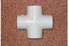 Flat 4-way connector
