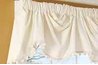 Austrian valance with trim